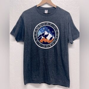 Men’s Graphic Short Sleeve Tee Shirt - L